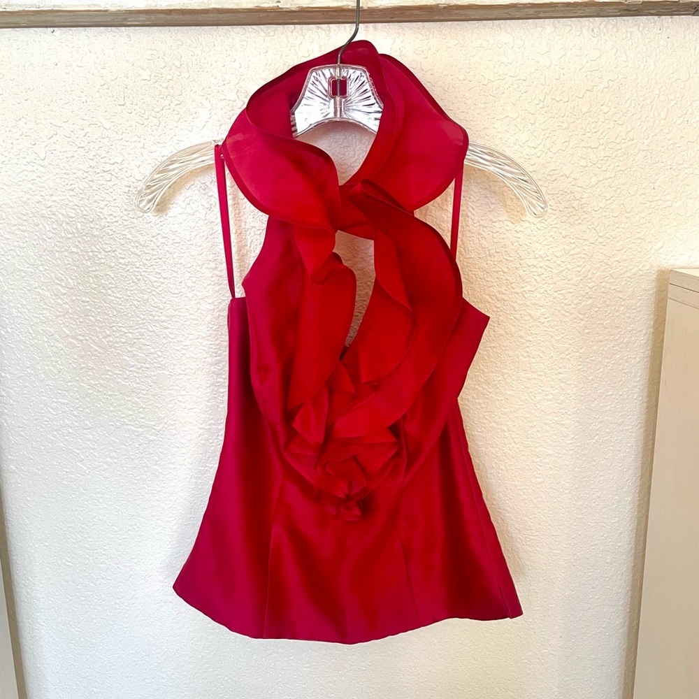 100% Silk Sleeveless Blouse